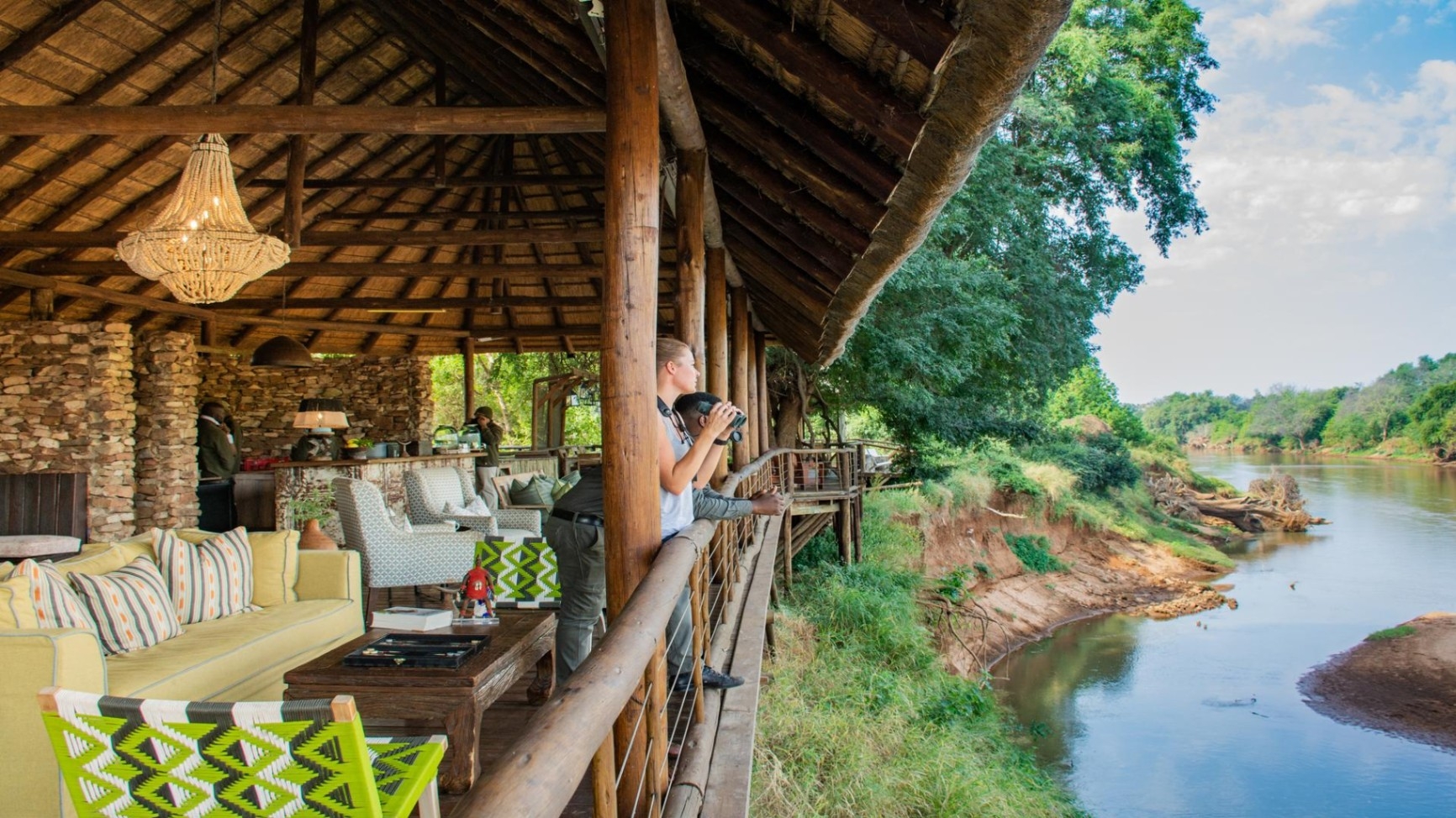 RETURN Africa Pafuri Tented Camp Deck